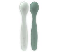 Suavinex Cucharas de Aprendizaje con Mango Largo Verde +6m 2 uds