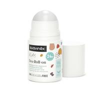 Suavinex, Desodorante para Niños y Niñas, Formato Roll On, Sin Alcohol, Sin Aluminio, Apto Pieles Sensibles, Clínicamente Testado, Eficacia 24h, 98% Ingredientes Origen Natural, Unisex, +8 Años, 50 ml