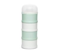 Suavinex - Dosificador de Leche en Polvo y Cereales, con 4 Compartimentos, Cierre de Rosca y Boquilla. Apto para Lavavajillas. Verde