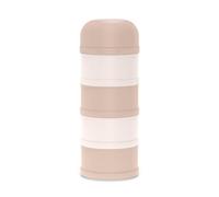 Suavinex, Dosificador de Leche en Polvo y Cereales, Dispensador con 4 Compartimentos, Boquilla y Tapa, Hermético con Cierres de Rosca, Apilable, Apto Para Lavavajillas, para Snacks, Bebés +0M, Rosa