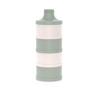 Suavinex, Dosificador de Leche en Polvo y Cereales, Dispensador con 4 Compartimentos, Boquilla y Tapa, Hermético con Cierres de Rosca, Apilable, Apto Para Lavavajillas, para Snacks, Bebés +0M, Verde