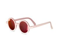 SUAVINEX, Gafas de Sol para Bebés de 0 a 12 Meses, Polarizadas, con Filtro UV 400, 100% Protección Rayos UVA y UVB, con Funda Incluida, Muy Flexibles y Ligeras, de Forma Redonda, Color Rosa