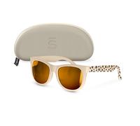 SUAVINEX, Gafas de Sol para Bebés de 0 a 12 Meses, Polarizadas, con Filtro UV 400, Cat. 3, 100% Protección Rayos UVA y UVB, con Funda Incluida, Muy Flexibles y Ligeras, Forma Cuadrada, Animal Print