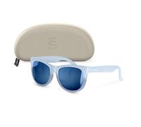 SUAVINEX, Gafas de Sol para Bebés de 0 a 12 Meses, Polarizadas, con Filtro UV 400, Cat. 3, 100% Protección Rayos UVA y UVB, con Funda Incluida, Muy Flexibles y Ligeras, de Forma Cuadrada, Color Azul