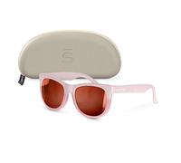 SUAVINEX, Gafas de Sol para Bebés de 0 a 12 Meses, Polarizadas, con Filtro UV 400, Cat. 3, 100% Protección Rayos UVA y UVB, con Funda Incluida, Muy Flexibles y Ligeras, de Forma Cuadrada, Color Rosa