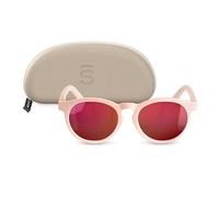 SUAVINEX, Gafas de Sol para Bebés de 12 a 24 Meses, Polarizadas, con Filtro UV400, Cat. 3, 100% Protección Rayos UVA y UVB, Funda Incluida, Muy Flexibles y Ligeras, Redondas, Modelo 2026, Color Rosa