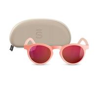 SUAVINEX, Gafas de Sol para Niñas y Niños de 3 a 8 Años, Polarizadas, Filtro UV 400, 100% Protección Rayos UVA y UVB, con Funda y Cinta de Sujeción, Flexibles y Ligeras, Redondas, Modelo 2026, Rosa