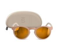 SUAVINEX, Gafas de Sol para Niñas y Niños de 8 a 14 Años, Polarizadas, Filtro UV 400, 100% Protección Rayos UVA y UVB, con Funda Incluida, Flexibles y Ligeras, Redondas, Modelo 2026, Beige