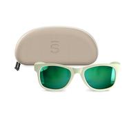 SUAVINEX, Gafas de Sol para Niños y Niñas de 2 a 3 Años, Polarizadas, Filtro UV 400, 100% Protección Rayos UVA y UVB, con Funda y Cinta de Sujeción, Flexibles y Ligeras, Cuadradas, Modelo 2026, Verde
