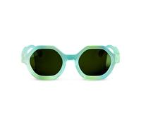 SUAVINEX, Gafas de Sol para Niños y Niños de 8 a 14 Años, Polarizadas, Filtro UV 400, 100% Protección Rayos UVA y UVB, con Funda Incluida, Flexibles y Ligeras, Hexagonales, Studio 2026, Verde