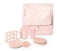 Suavinex, Kit Baño Bebé con Neceser, Set Higiene Recién Nacido, Rosa