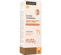 Suavinex, Pack Loción Antipiojos y Liendres + Lendrera, Elimina 100% de Piojos y Liendres, Tratamiento Seguro, Eficaz, No Daña Cabello, No Irrita, No Engresa, Testado, +2 Años, Formato Spray, 125 ml