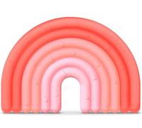 Suavinex Mordedor Silicona Arcoiris Rosa +0m