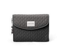 Suavinex, Neceser Bebé Recién Nacido de Tela, Tejido Robusto, Cierre de Solapa con Imán, Impermeable, para Organizar y Llevar los Accesorios de Aseo del Bebé, Práctico y Cómodo, Fácil de Limpiar, Gris