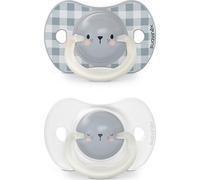 Suavinex Night & Day Chupete Silicona 6-18m 2uds