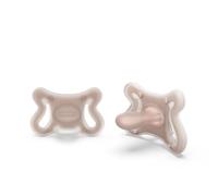 Suavinex, Pack 2 Chupetes Recién Nacido Zero Zero, Bebés -2/2 Meses, Med. | Tetina Fisiológica SX Pro, Plana y Flexible, Mini Apto Prematuros, Hipoalergénico, Apto Piel Sensible, Silicona Skin-Friendly