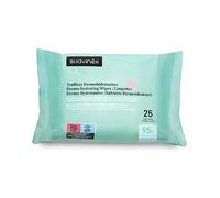 Suavinex, Pack 25 Toallitas Húmedas Dermohidratantes, Bebés +0 Meses | Aptas Pieles Sensibles, Atópicas y Recién Nacidos, con Aloe Vera y Extracto de Camomila, 97% Ingredientes Origen Natural