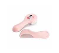 Suavinex Pack Cepillo + Peine Infantil Hygge Rosa