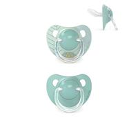Suavinex, Pack de 2 Chupetes con Tetina Anatómica de Silicona SX Pro, para Bebés +18 Meses, Tetina más Plana y Flexible, Dreams Azul