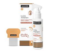 Suavinex, Pack Loción Antipiojos y Liendres + Lendrera, Elimina 100% de Piojos y Liendres, Tratamiento Seguro, Eficaz, No Daña Cabello, No Irrita, No Engresa, Testado, +2 Años, Formato Spray, 125 ml