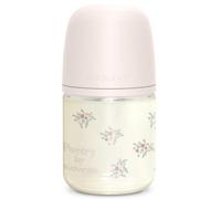 Suavinex Poetry Biberón de Vidrio Flujo Lento Rosa +0m 120 ml