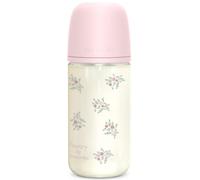 Suavinex Poetry Biberón de Vidrio Flujo Medio Rosa +3m 240 ml