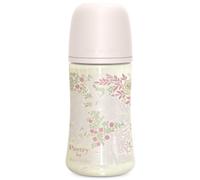Suavinex Poetry Biberón Flujo Medio Rosa +3m 270 ml