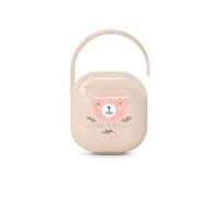 Suavinex Wild&Free Portachupetes con Asita Flexible Rosa