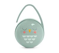 Suavinex, Portachupete Bebé; Para Llevar 2 Chupetes; Caja Portachupetes; Funda Para Chupetes; Bonhomia, Verde