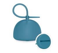 Suavinex, Portachupetes para Bebés. Funda para Chupetes de Silicona Flexible. Para llevar 2 Chupetes. Con Asa para Colgar. +0 Meses. Colour Essence, Deep Ocean