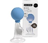 Suavinex, Sacaleches leche materna. Bomba de Leche Manual. Extractor Manual. Descongestiona el Pecho. Diseño Anatómico, Transparente