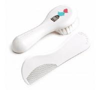 Suavinex Set Cepillo + Peine Blanco