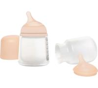 Suavinéx Set de alimentación para bebés Zero Zero Anticólico con tetina de silicona 1 un. 180 mL