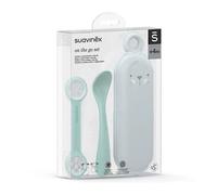 Suavinex Set On The Go (Cuchara + Portacuchara + Sujetababeros)