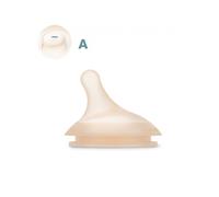 Suavinex - Juego de 2 tetinas para biberón anticólico cero Caudal especial Lactancia/A