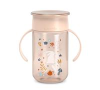 Suavinex Wonderland Vaso 360 Antiderrame y Antigoteo Rosa +12m 340 ml