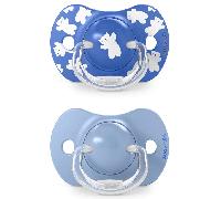 Suavinex Wild&Free Chupete Tetina Fisiológica Silicona SX Pro Azul +18m 2 uds