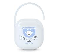 Suavinex Wild&Free Portachupetes con Asita Flexible Azul