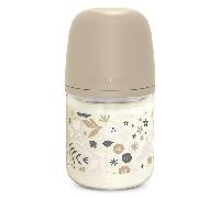 Suavinex, Wonderland, Biberón de Cristal SXPro S Tetina - Wonderland Beige - 120ml