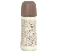 Suavinex Wonderland Biberón Flujo Denso Flores Marrón +6m 360 ml