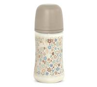 Suavinex Wonderland Biberón Flujo Medio Flores Beige +3m 270 ml