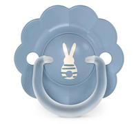 Suavinex Wonderland Chupete Tetina Fisiológica de Silicona SX Pro Escudo Redondo Azul 6-18m