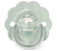 Suavinex Wonderland Chupete Tetina Fisiológica Silicona SX Pro Escudo Redondo Verde 0-6m