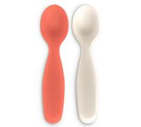 Suavinex Wonderland Cucharas de Aprendizaje Coral y Gris +6m 2 uds