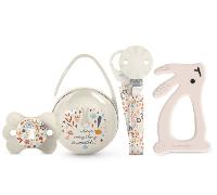 Suavinex Wonderland Set Chupete + Chupetero + Portachupetes + Mordedor Beige