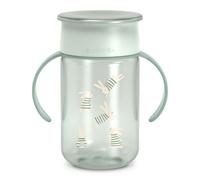 Suavinex Wonderland Vaso 360º con Asas y Antiderrame Verde +12m 340 ml