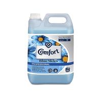Suavizante Comfort Professional Blue Skies - Suavizante con aroma fresco para una frescura y suavidad de larga duración, 5 L