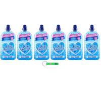 Suavizante concentrado Mon Amour Blu Mare XXL - Suavizante - 72 lavados 6 x 1800 ml + llavero Beni Culinari gratis