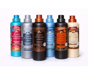 Suavizante concentrado Tesori d'Oriente 6 unidades (6 x 760 ml) - 6 fragancias: Ayurveda, Muschio Bianco, Hammam, Thalasso Therapy, spa japonés, bizantium, marca italiana Veltao