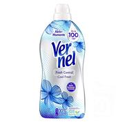 Suavizante concentrado Vernel Ice Blue de 60 lavados, 6 unidades (6 x 60 lavados)